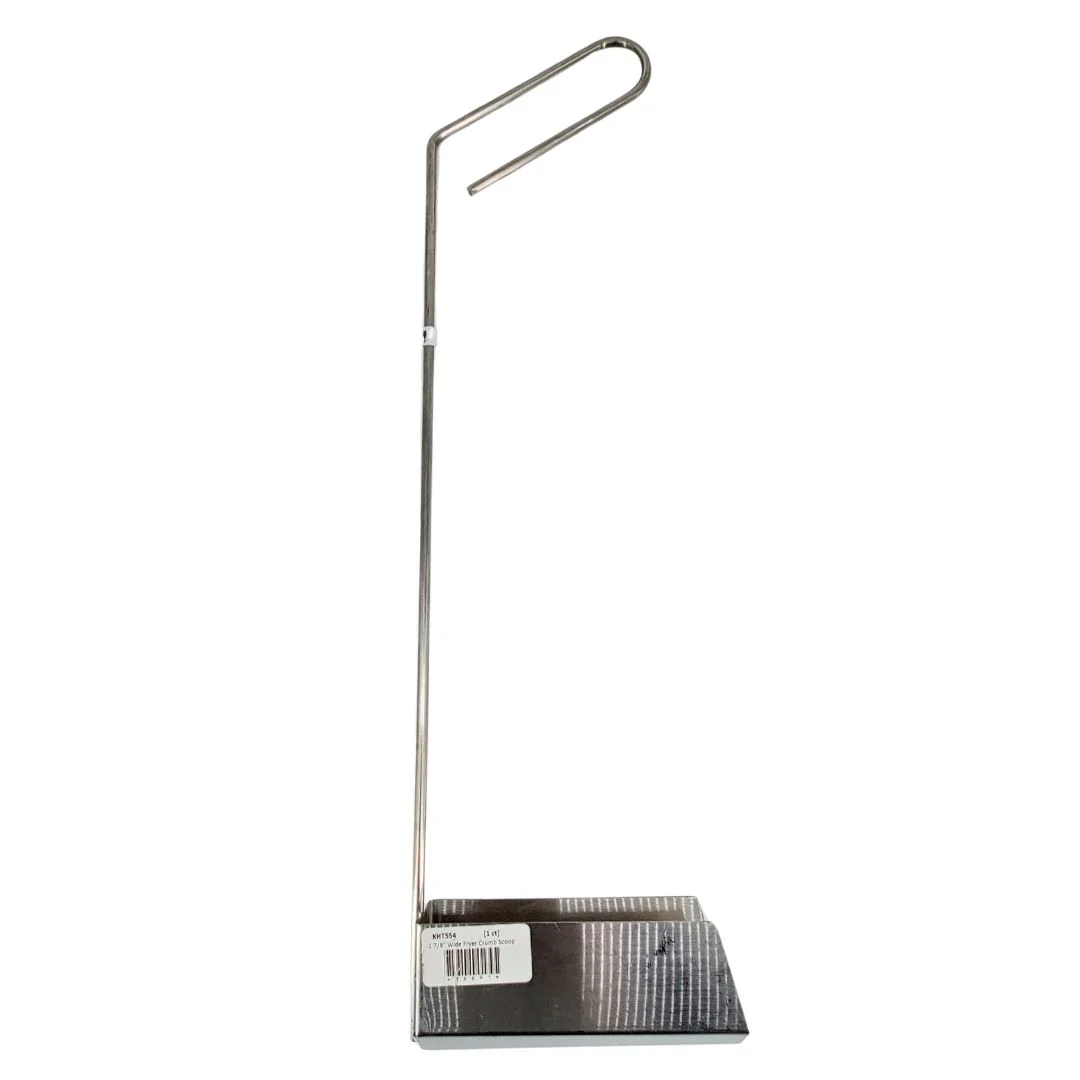 1 7/8" Wide Fryer Crumb Scoop - Image 2