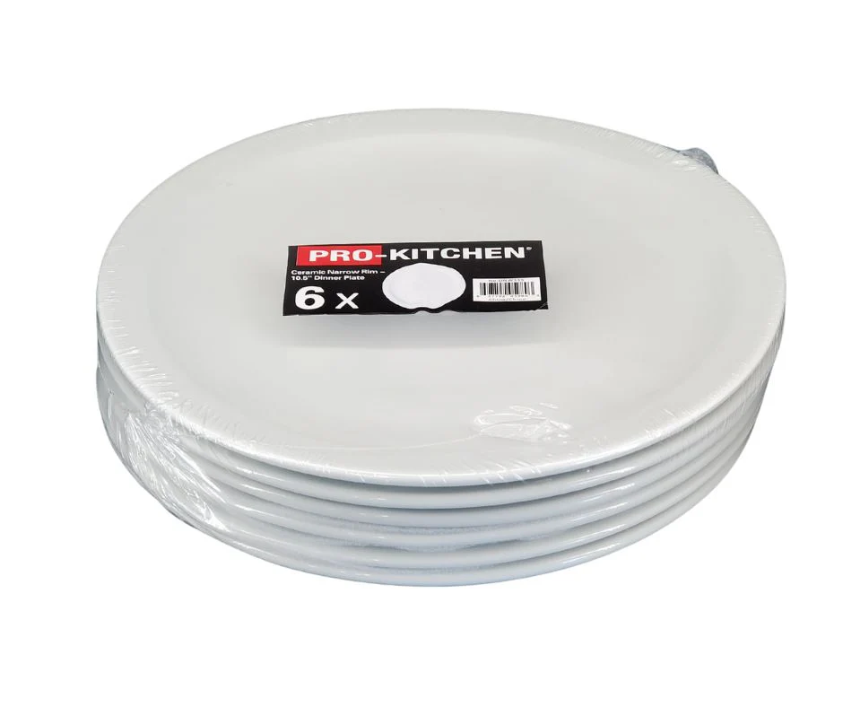 Pro-Kitchen - Ceramic Narrow Rim - 10.5" Dinner Plate - Image 3