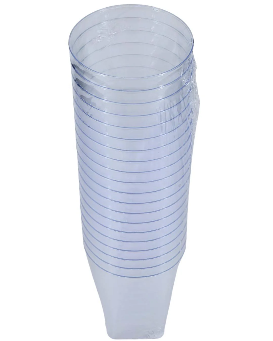 10oz square bottom cup - Clear - CS10 - Image 4