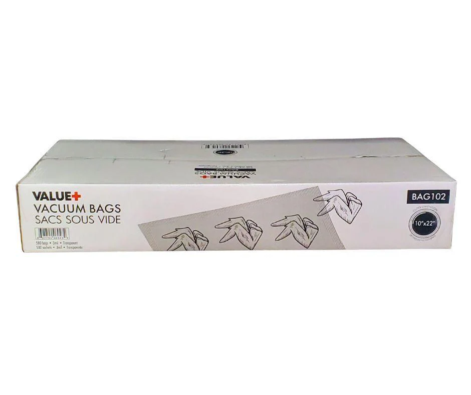 Value+  - 10"x22" - Vacuum Bags - O.D. - 3 Mil - Image 2