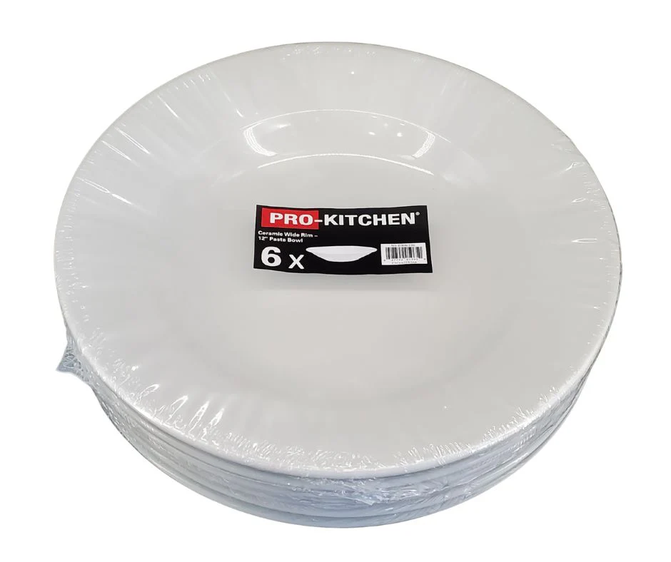 Pro-Kitchen - Ceramic Wide Rim - 12" Pasta Bowl - Image 3