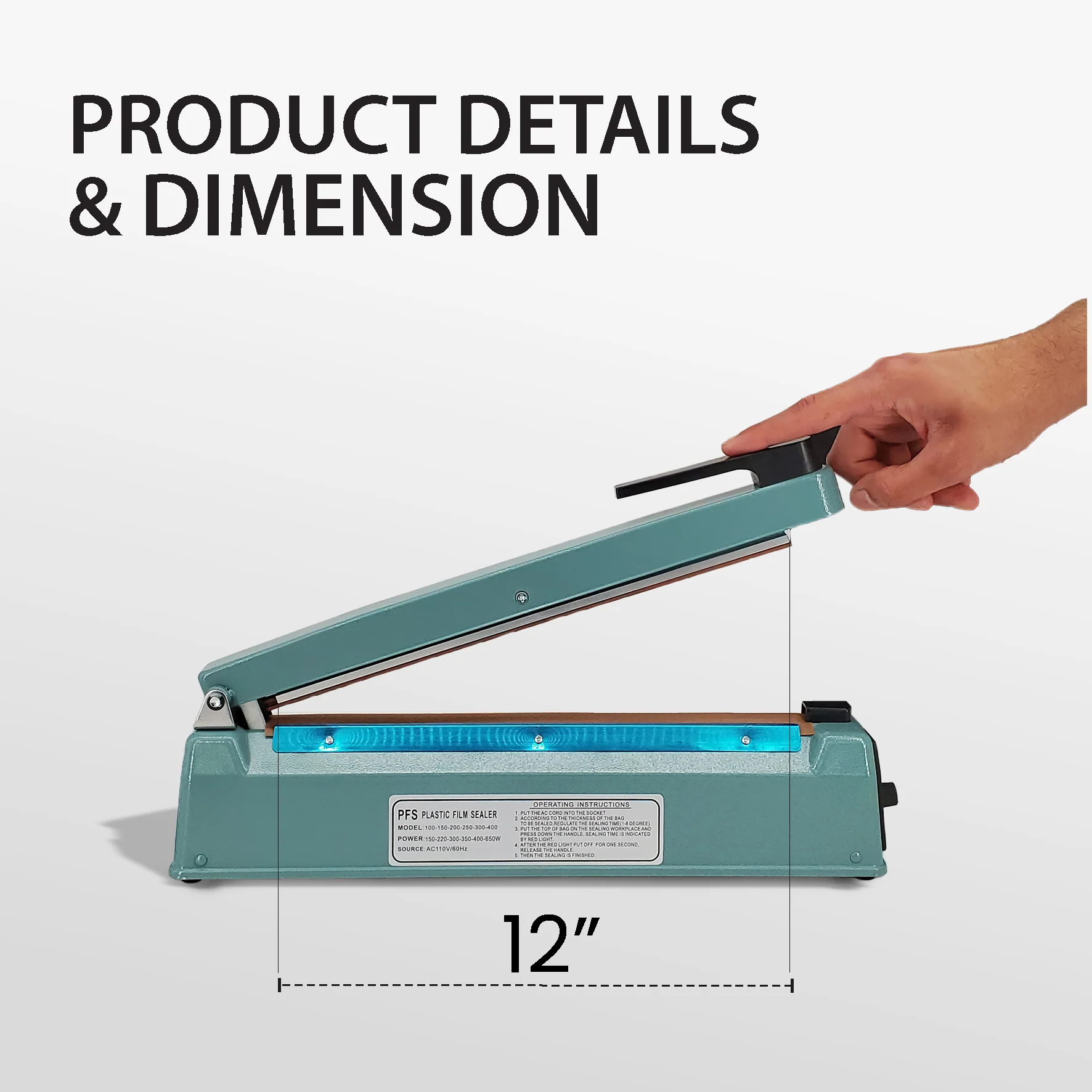 12" Sealer - KS-300 - Image 3