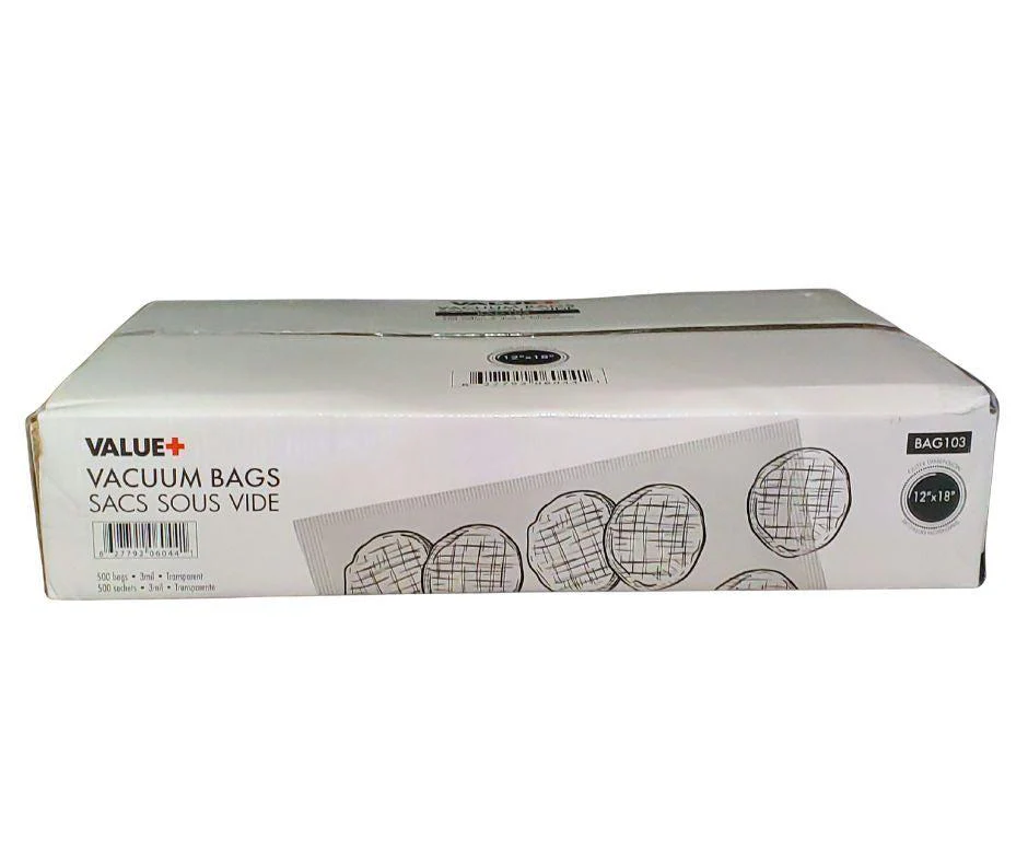 Value+  - 12"x18 - Vacuum Bags - O.D. - 3 Mil - Image 2