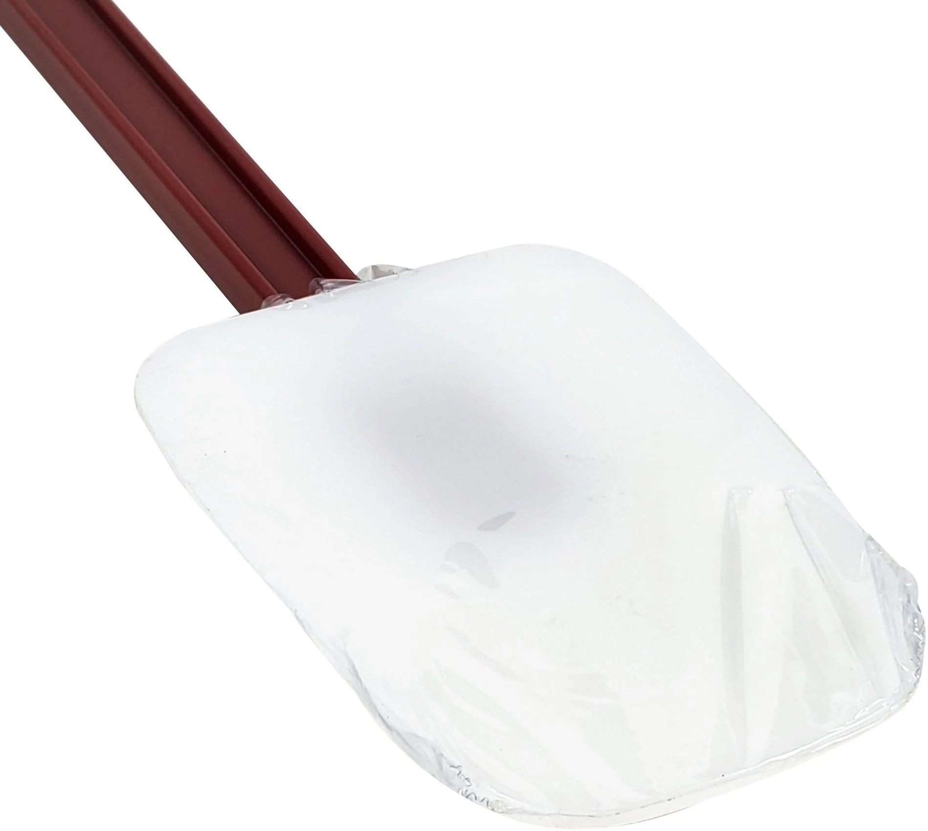 Silicone Scraper - 14" Bowl Shape - High Heat Red Handle - Image 2