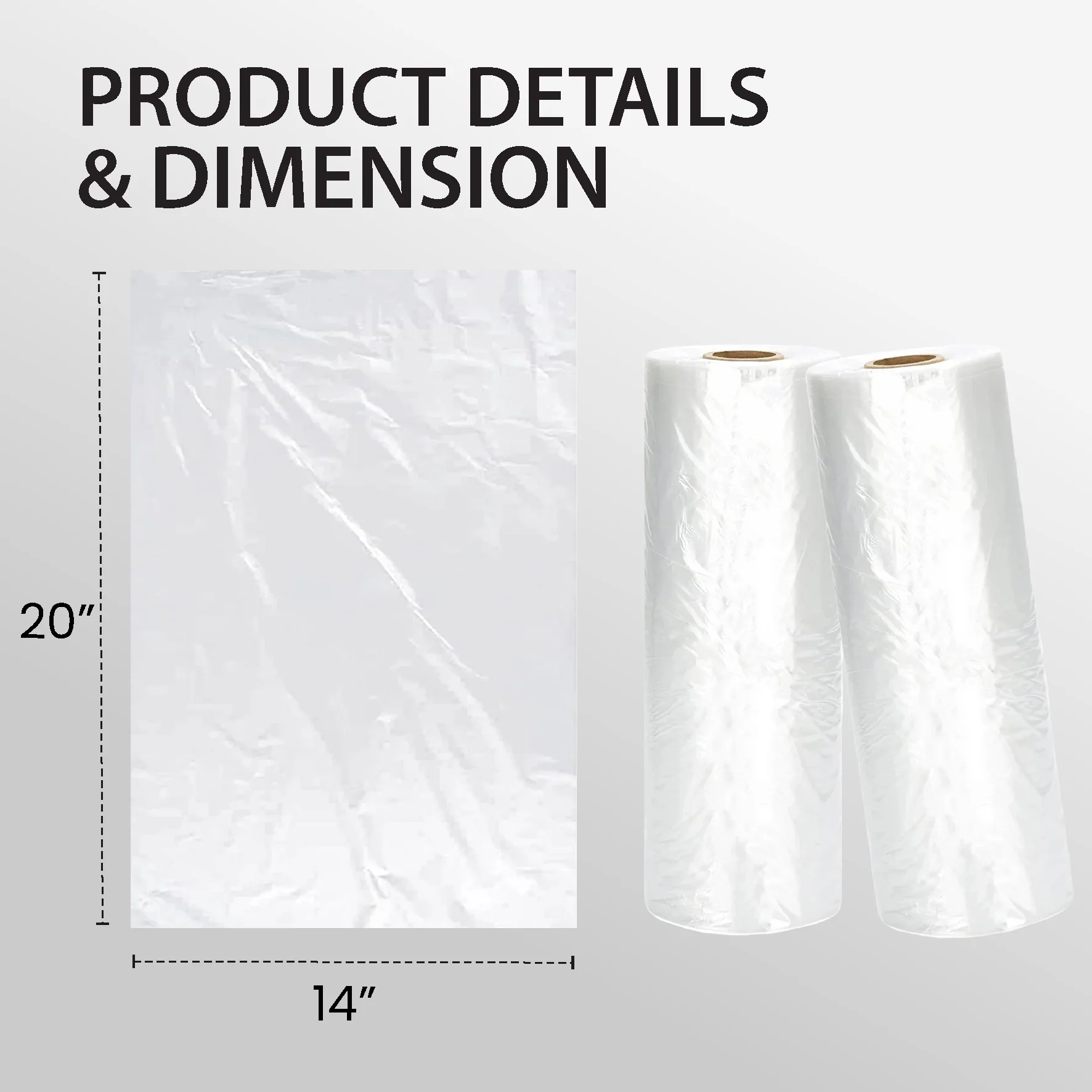 14"x20" - Produce Rolls - Extra Jumbo - Image 3