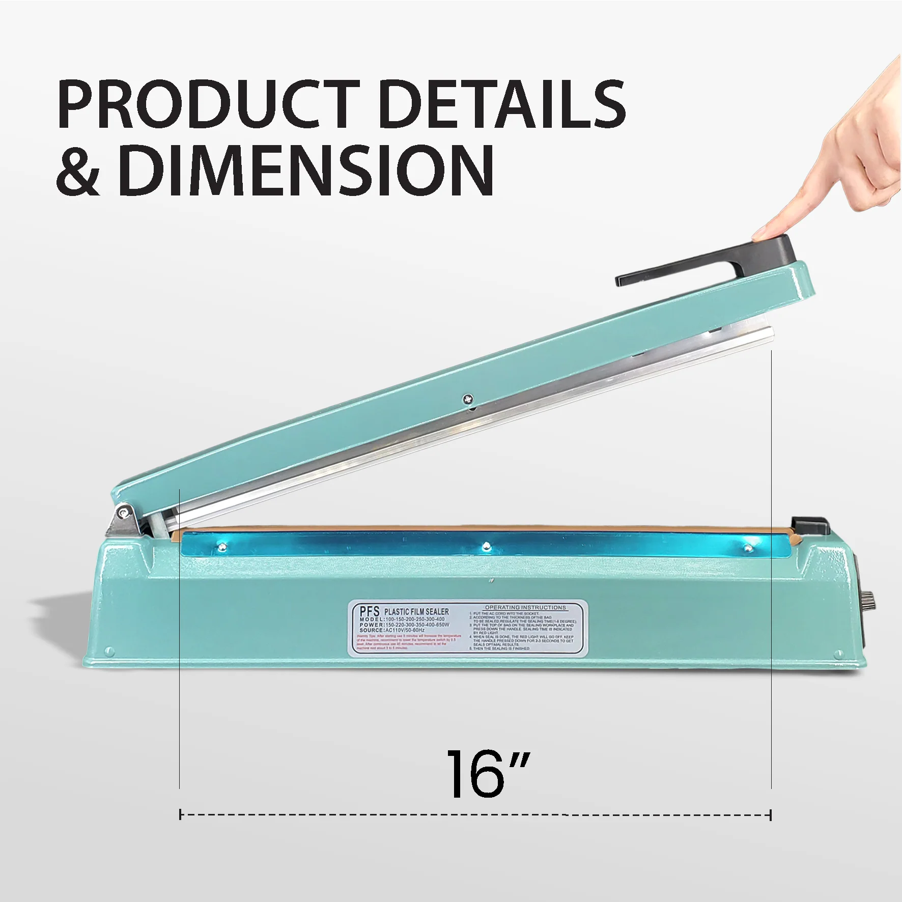 16" Sealer - KS-400 - Image 7