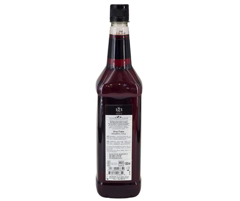1883 - Syrup - Strawberry - PET - Image 4