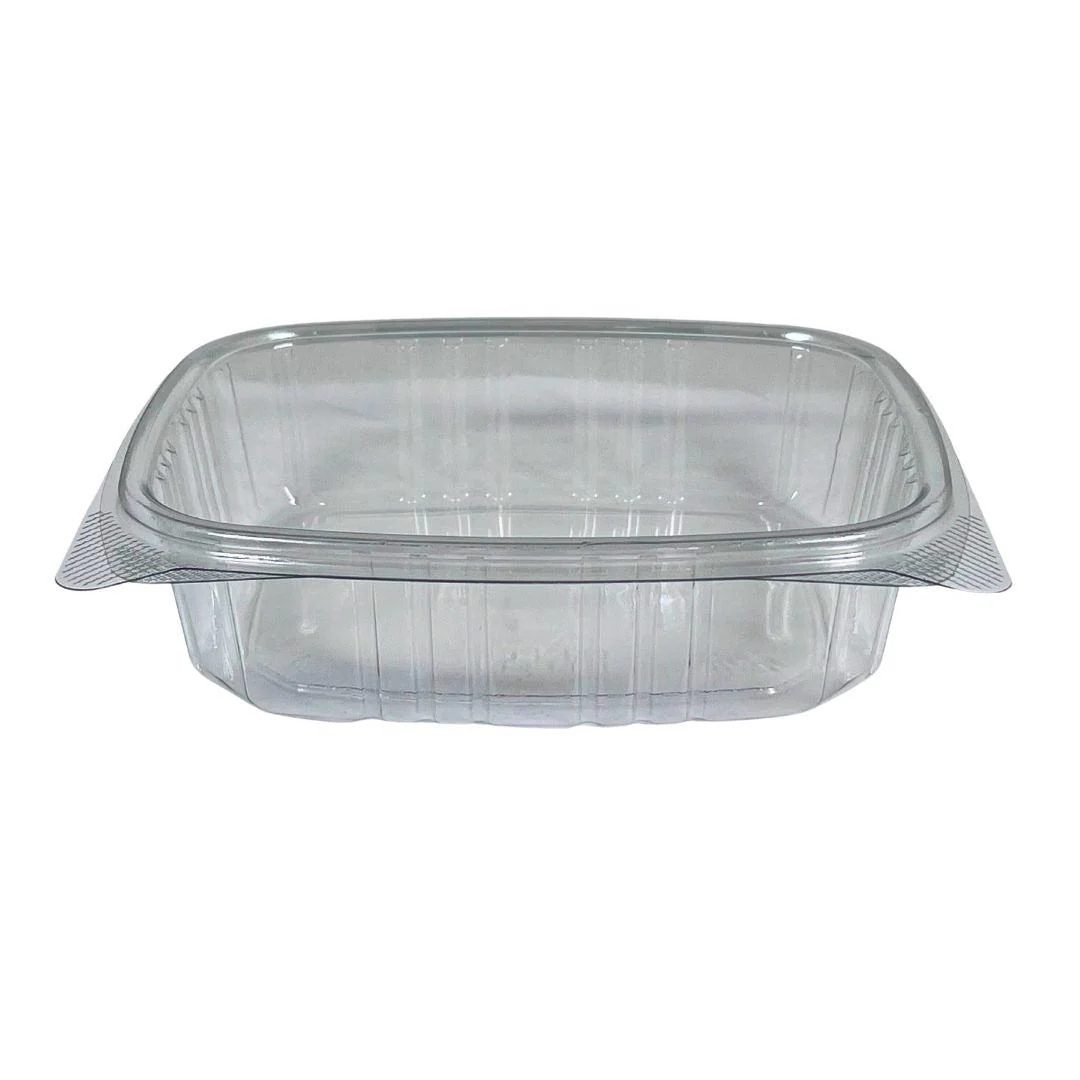 Value+ - 24oz Clear Hinged Deli Container - PET - BD24 - Image 3