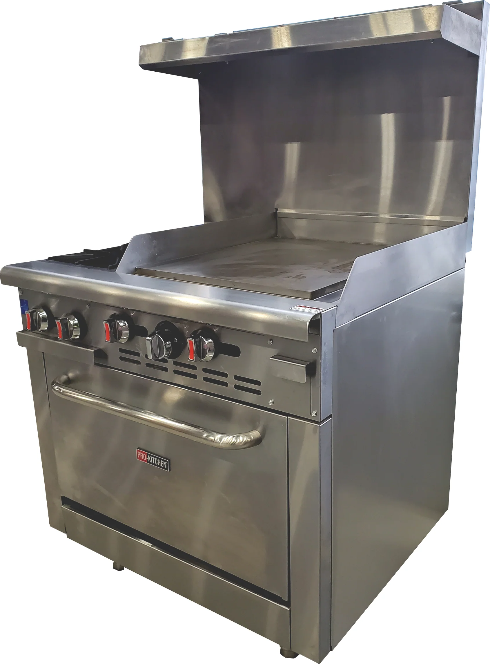 36" Gas Range - 2 Burners w/Oven & 24" Griddle - RGR36-G24 - Image 2