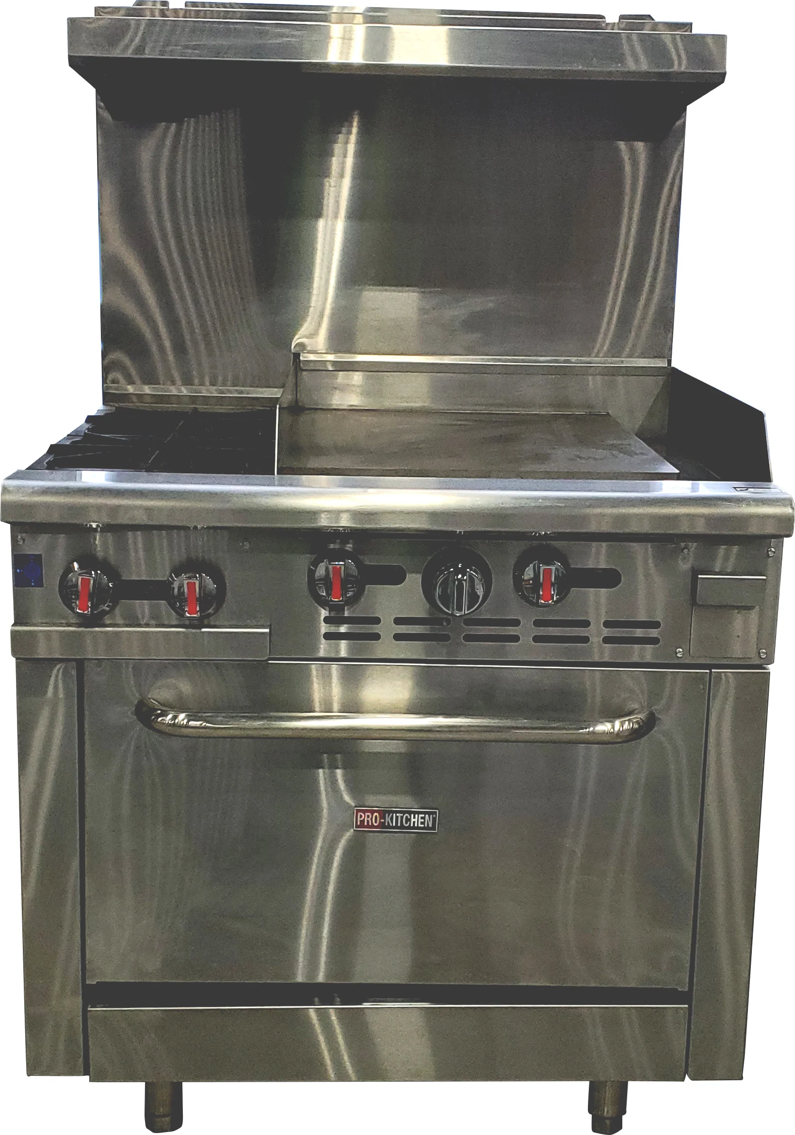 36" Gas Range - 2 Burners w/Oven & 24" Griddle - RGR36-G24 - Image 3