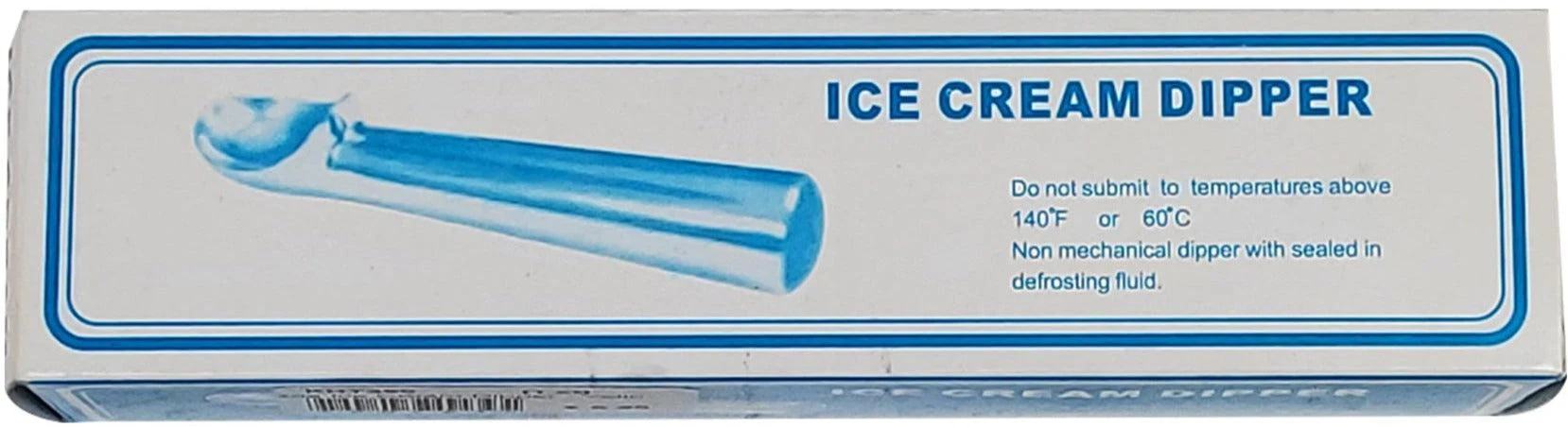 3oz Ice Cream Dipper - Yellow Cap - SAG737300 - Image 3