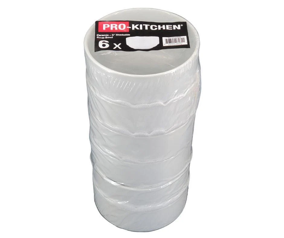 Pro-Kitchen - Ceramic - 5" Stackable Soup Bowl - Image 3
