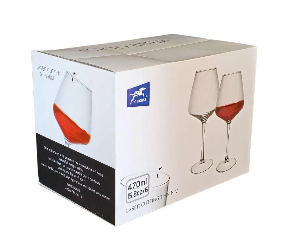 G Horse - Wine Glass 15.8oz/470ML (6146) - Image 3