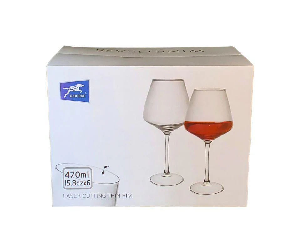 G Horse - Wine Glass 15.8oz/470ML (6146) - Image 4