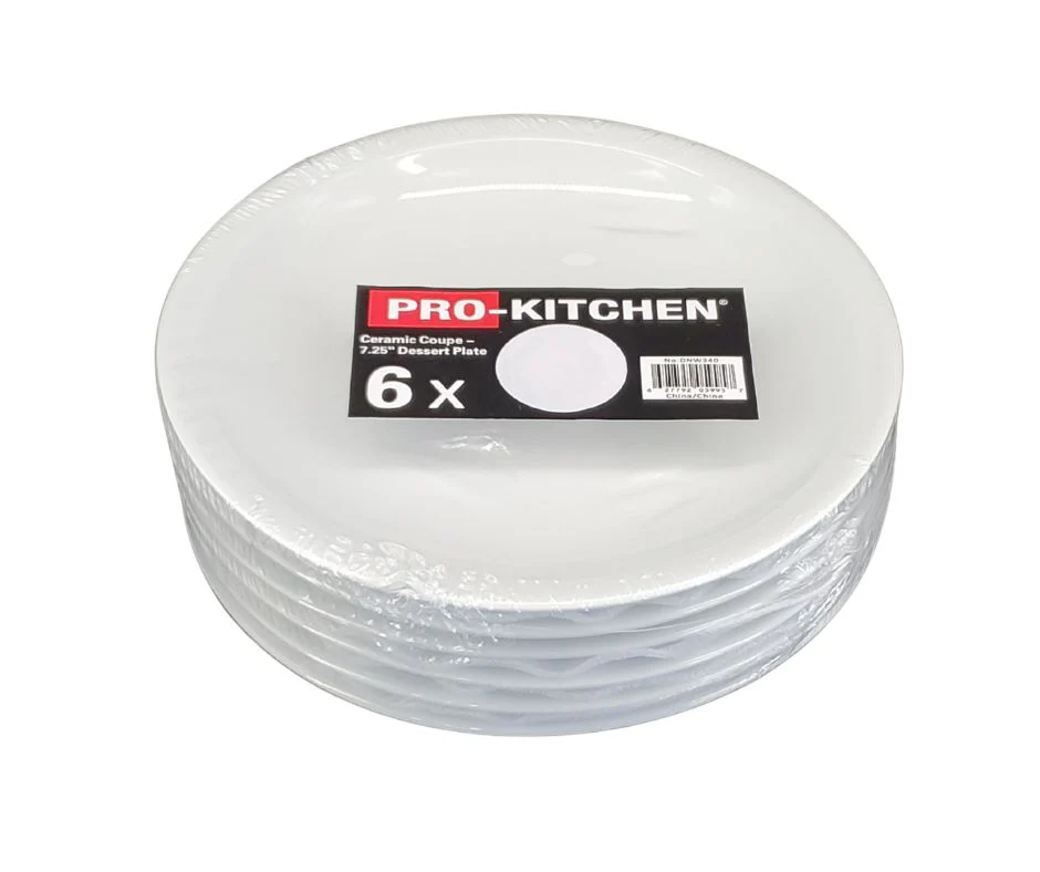 Pro-Kitchen - Ceramic Coupe - 7.25" Dessert Plate - Image 3