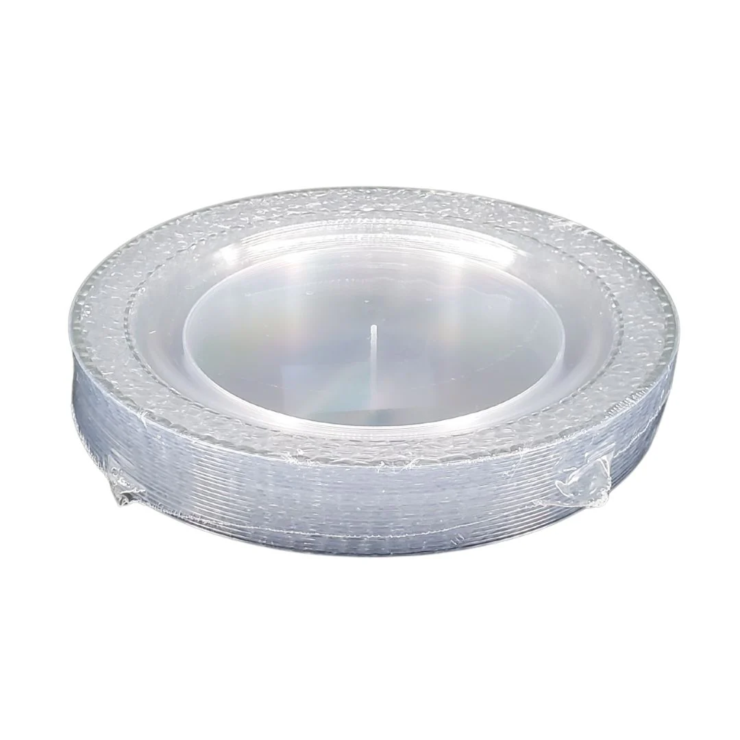 7.5" Hot Stamping Plate - Round - Clear/White/Gold - MN76 - Image 2