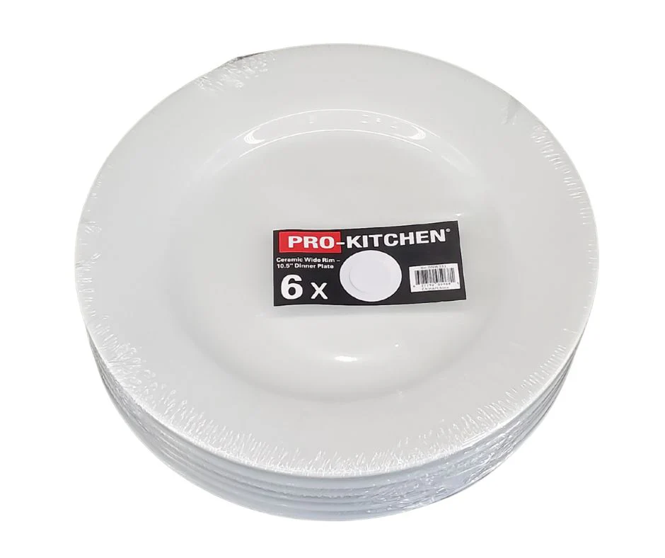 Pro-Kitchen - Ceramic Wide Rim - 7.5" Dessert Plate - Image 3