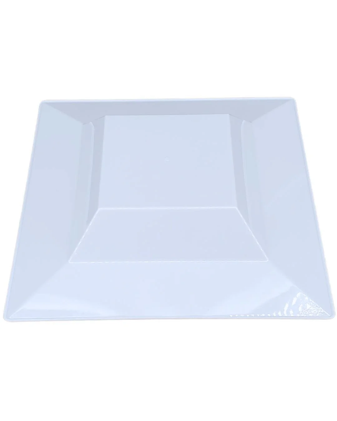 CLR - 8.5" Square Plastic Bowl - White / SB85 - Image 6