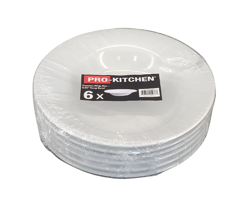 Pro-Kitchen - Ceramic Wide Rim - 8.65" Soup Bowl - Image 2