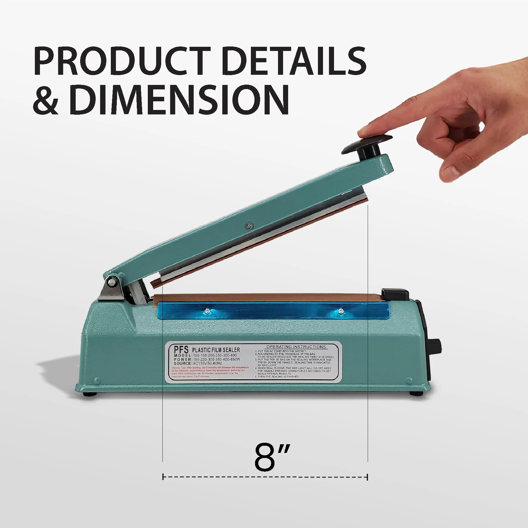 8" Sealer - KS-200 - Image 2