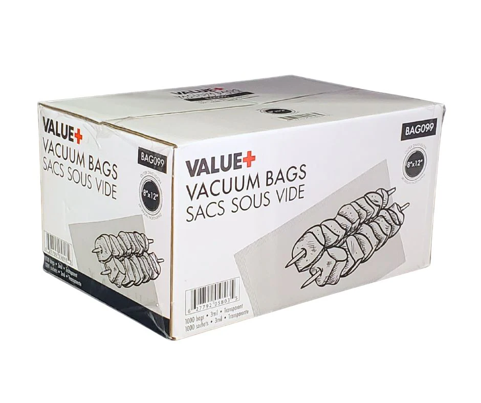 Value+  - 8"x12 Vacuum Bags - O.D. - 3 Mil - Image 3