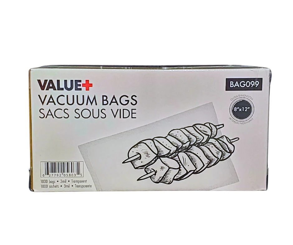 Value+  - 8"x12 Vacuum Bags - O.D. - 3 Mil - Image 5