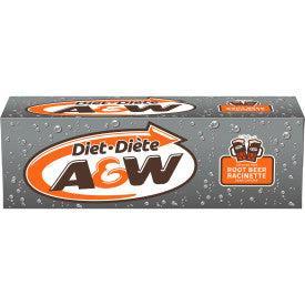 A&W - Root Beer - Zero - Cans - Image 2
