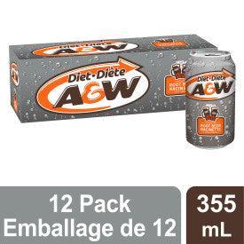 A&W - Root Beer - Zero - Cans - Image 3