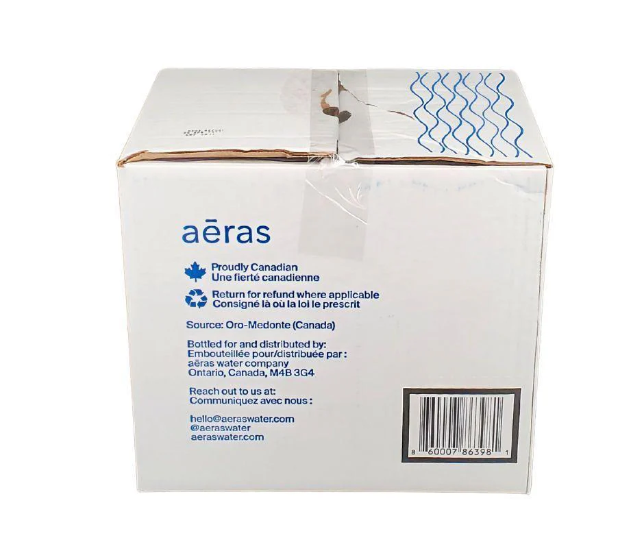 Aeras - Premium Sparkling Water - Glass - 750ml - Image 11