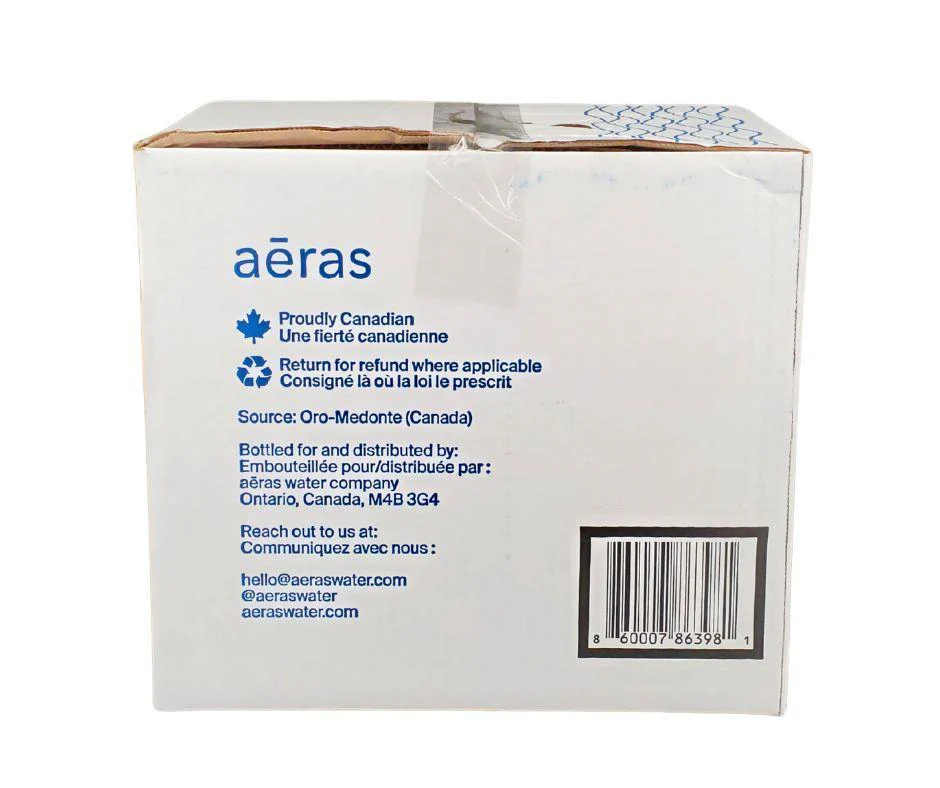 Aeras - Premium Sparkling Water - Glass - 750ml - Image 12