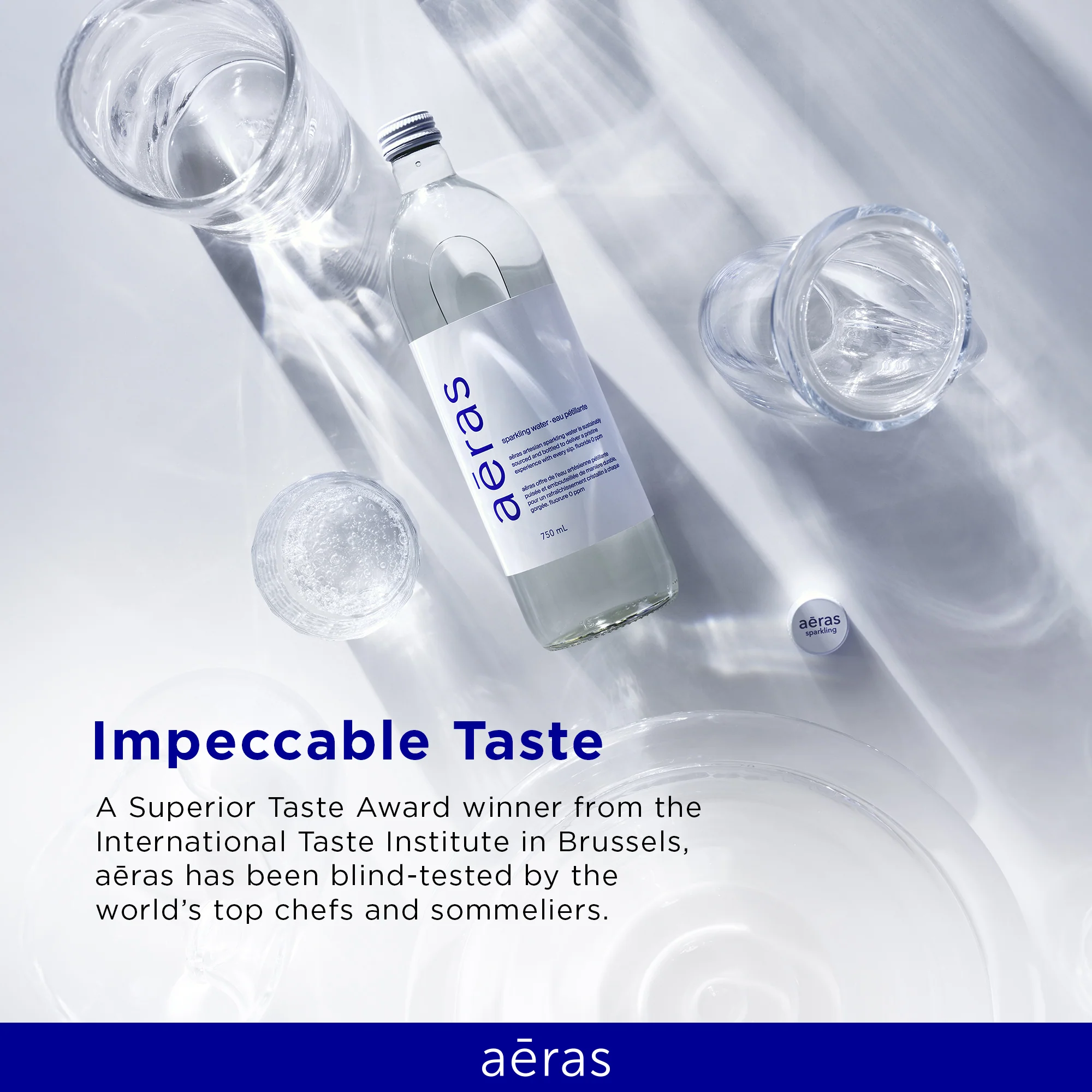Aeras - Premium Sparkling Water - Glass - 750ml - Image 3