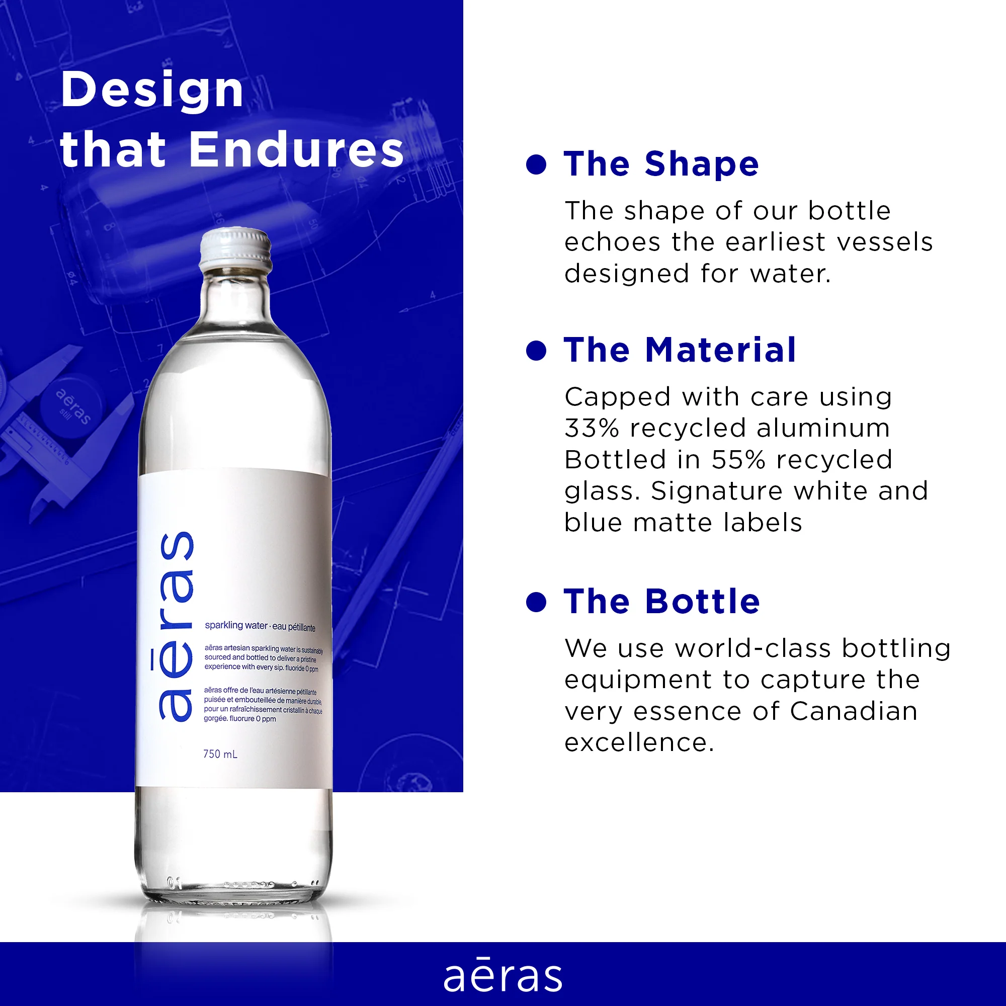 Aeras - Premium Sparkling Water - Glass - 750ml - Image 4