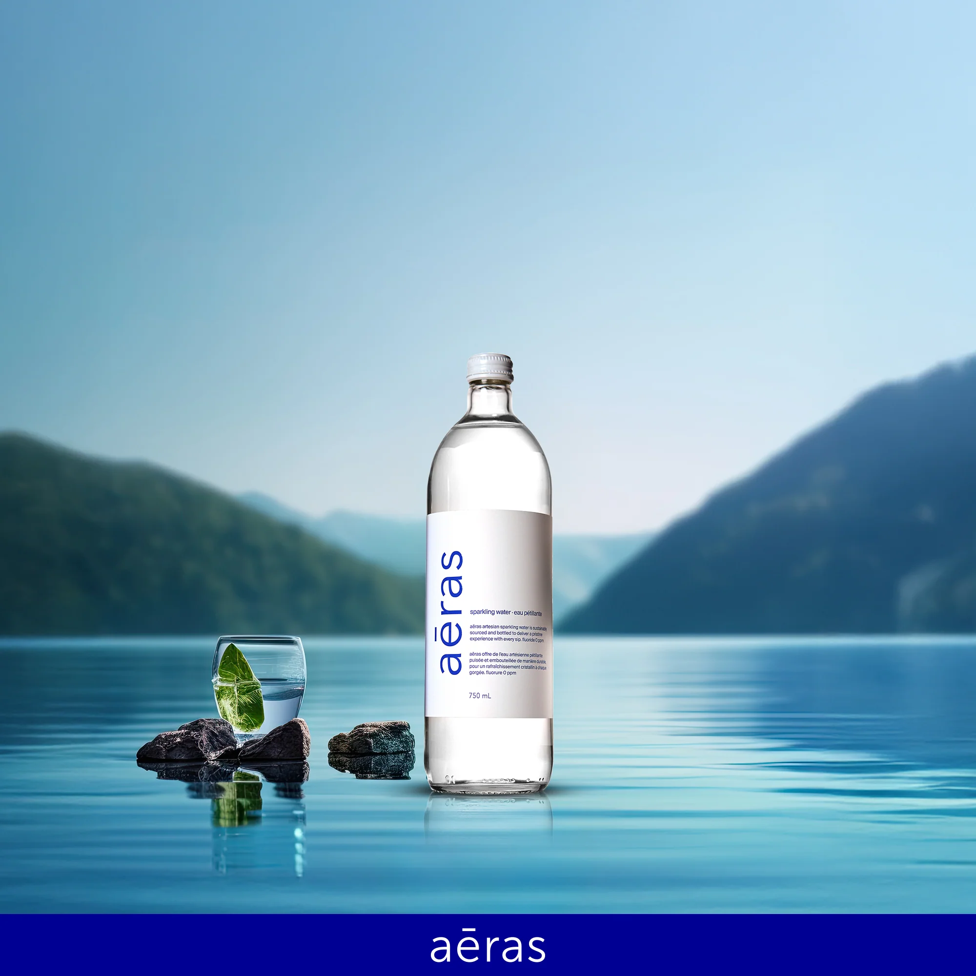 Aeras - Premium Sparkling Water - Glass - 750ml - Image 7