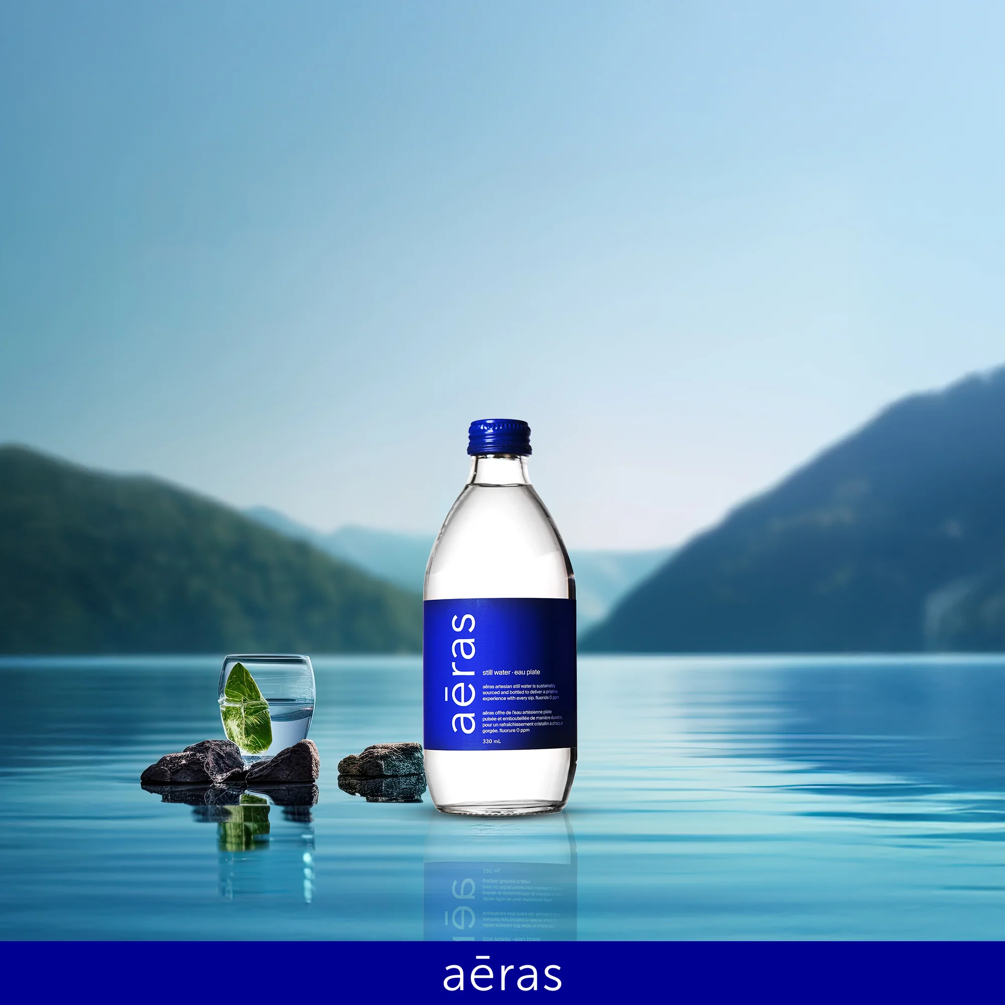 Aeras - Premium Still Water - Glass - 330ml - Image 7