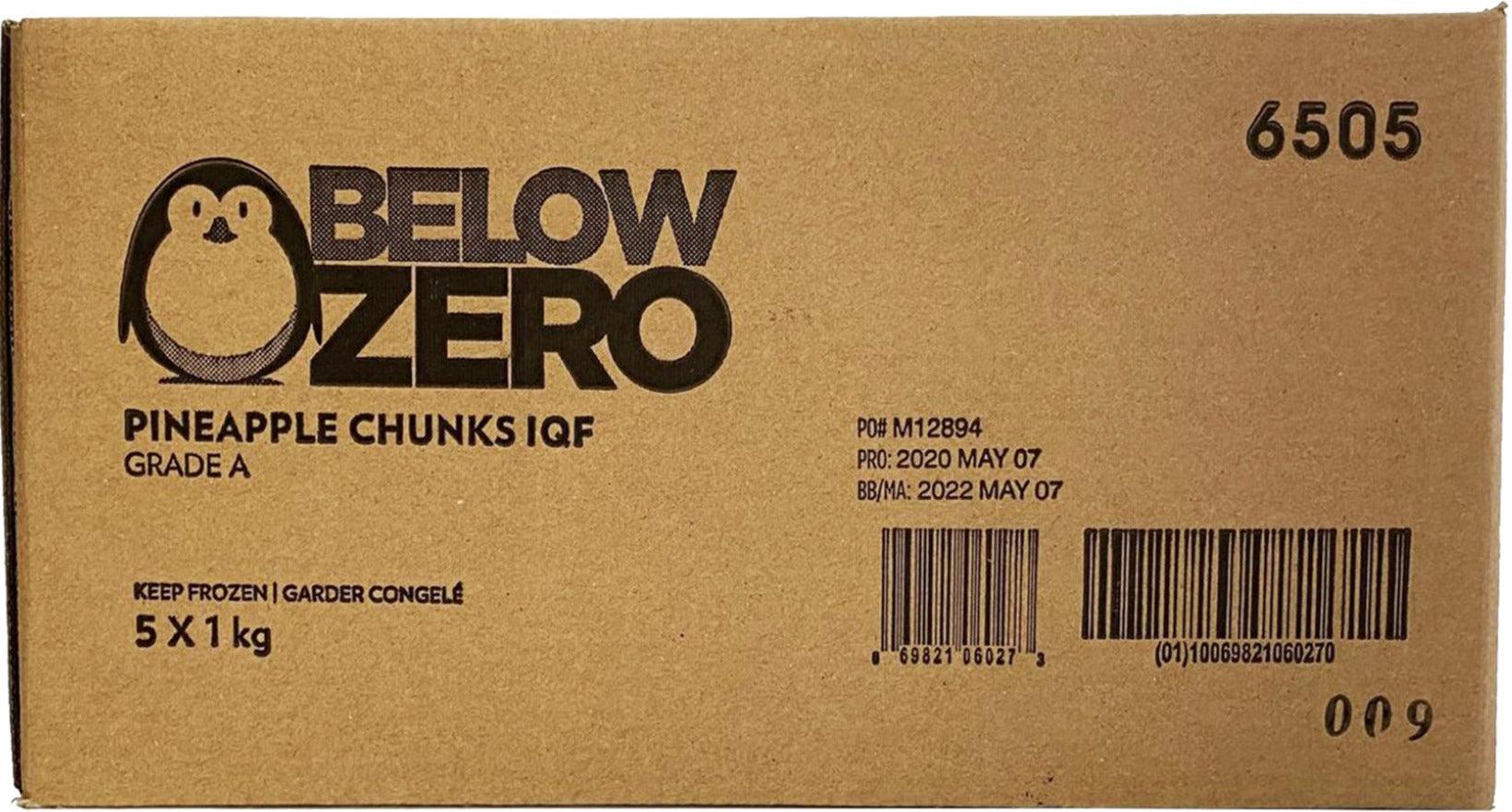 Below Zero - IQF Pineapples Chunks - 6505 - Image 2
