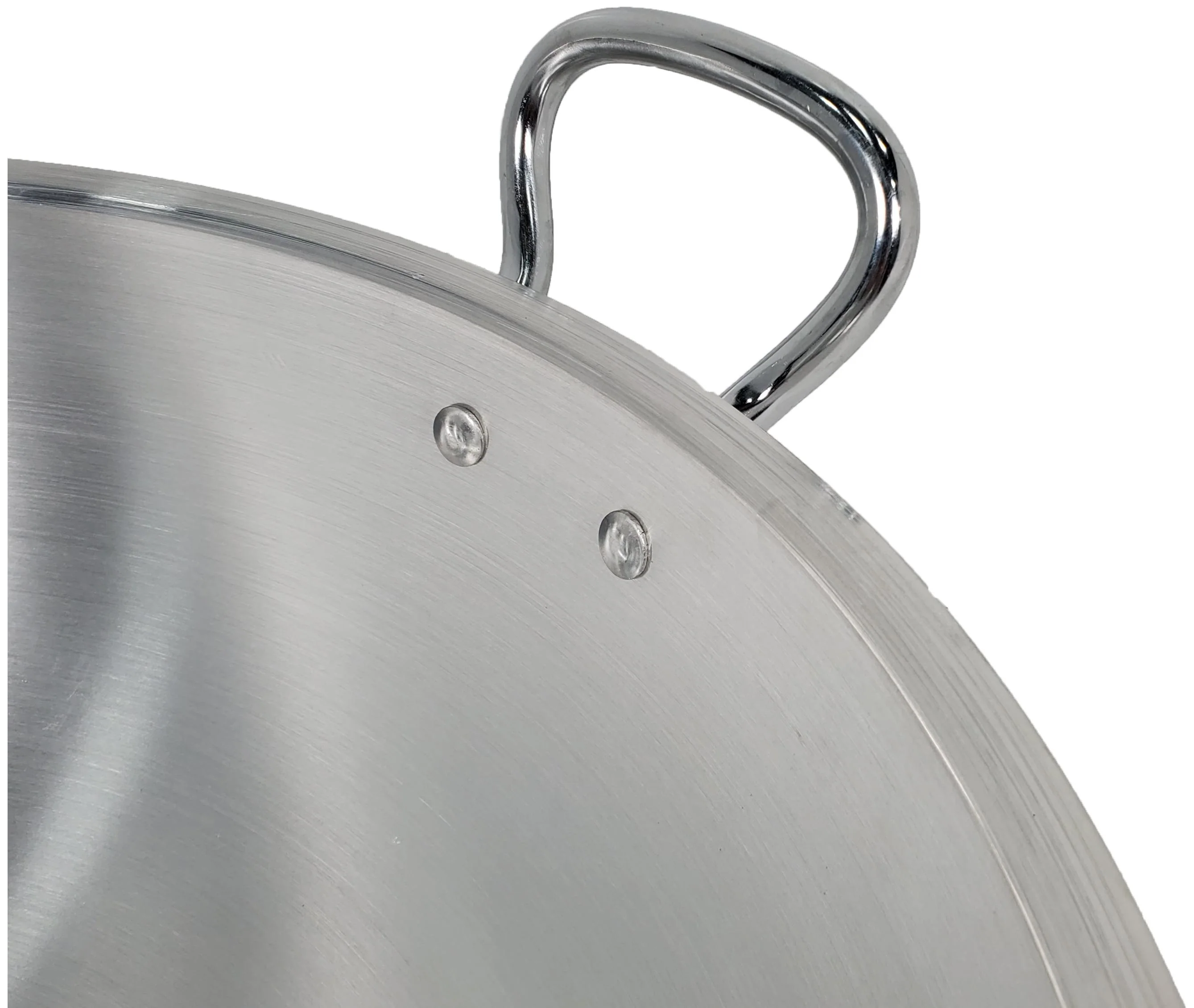 24"x12" - Wok - Aluminum w/Lid - Image 3