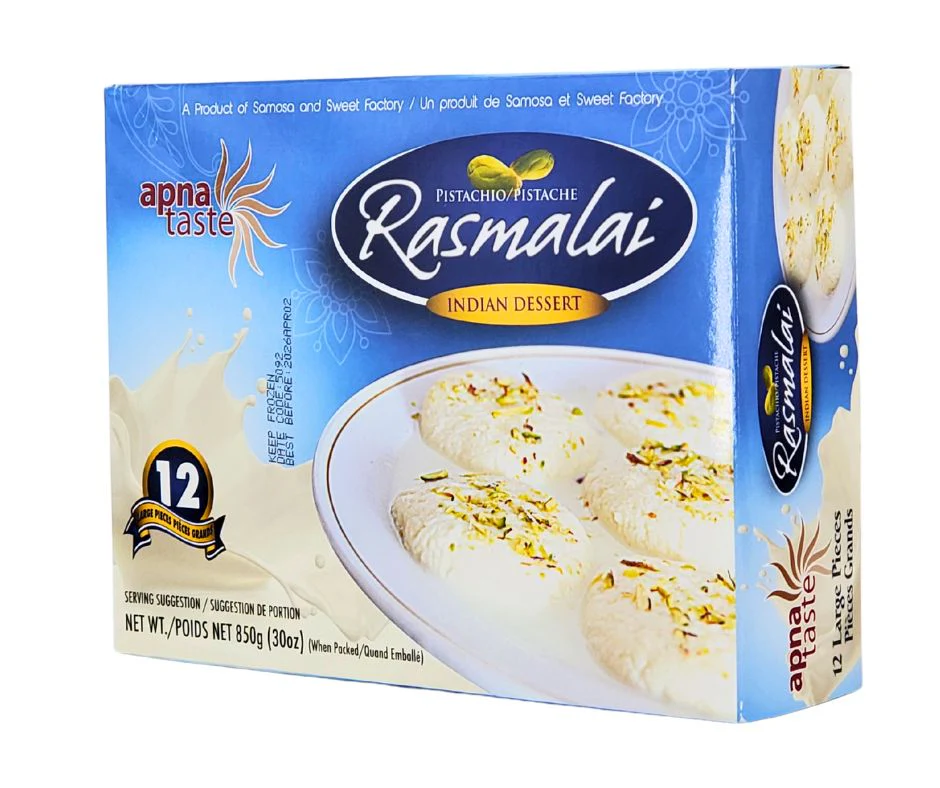 Apna Taste - Pistachio Rasmalai (12 Pieces) - Image 3