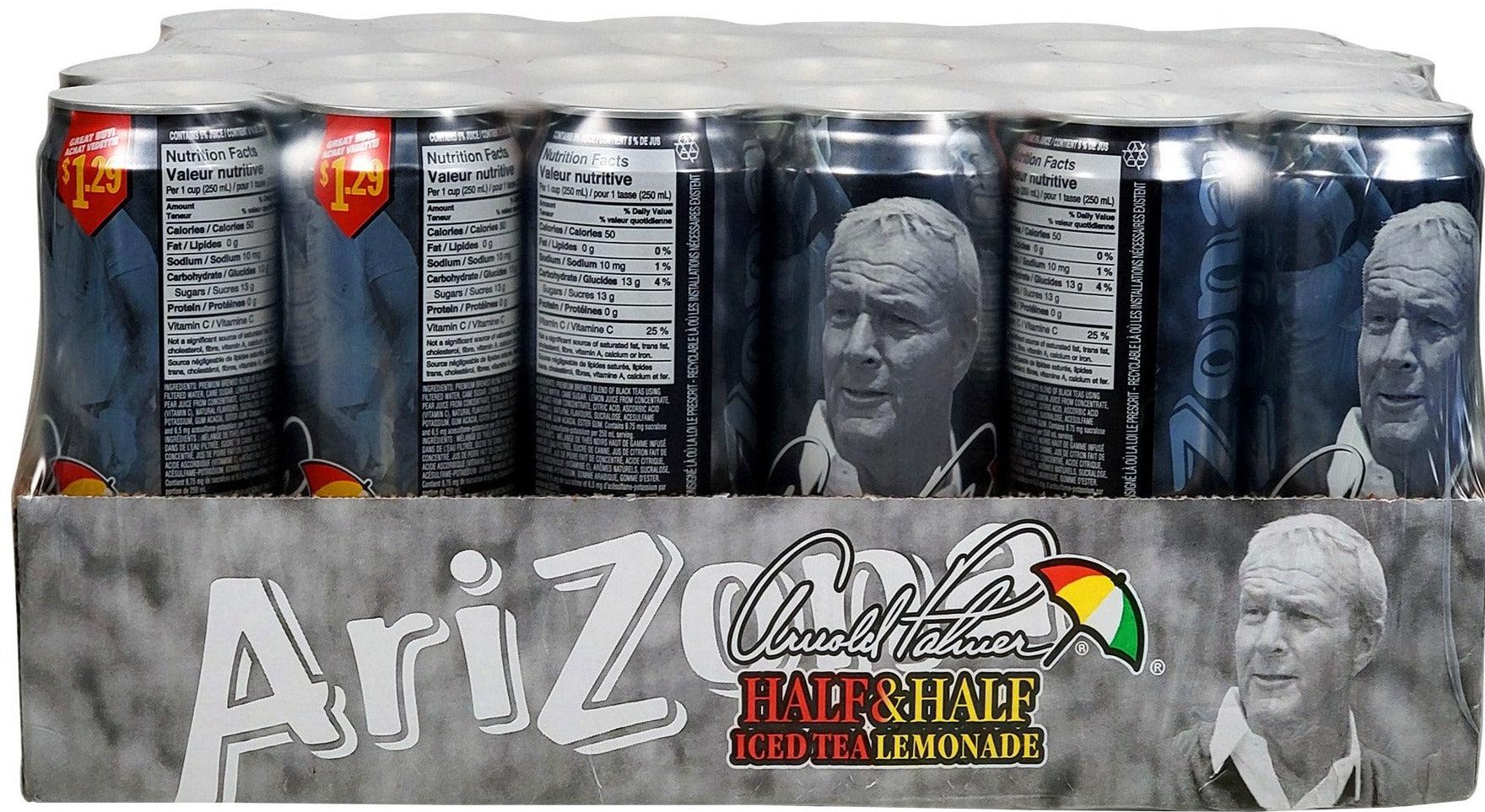 Arizona - Iced Tea - Half & Half - Cans - Image 3
