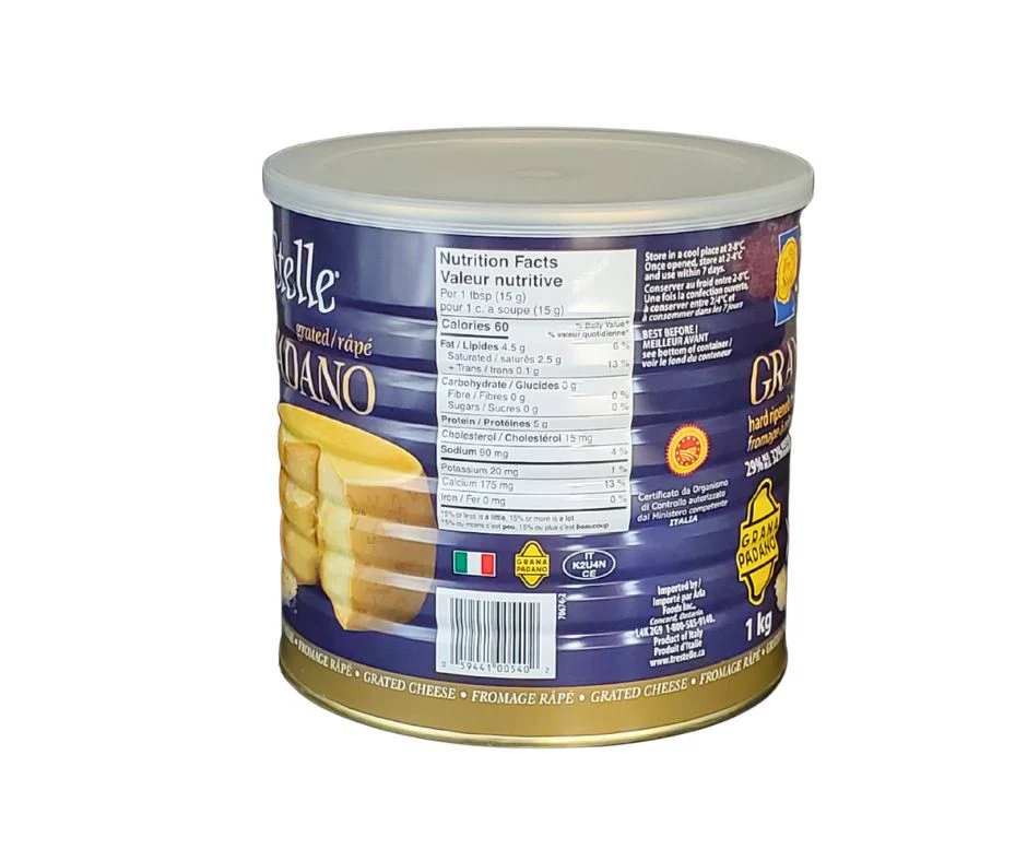 Tre Stelle - Grana Padano Grated Tin - Image 2