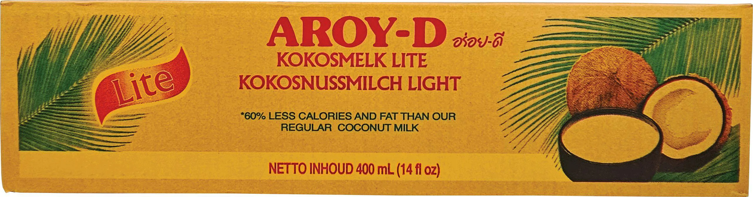Aroy-D - Coconut Milk - Lite - CCM230AD - Image 2