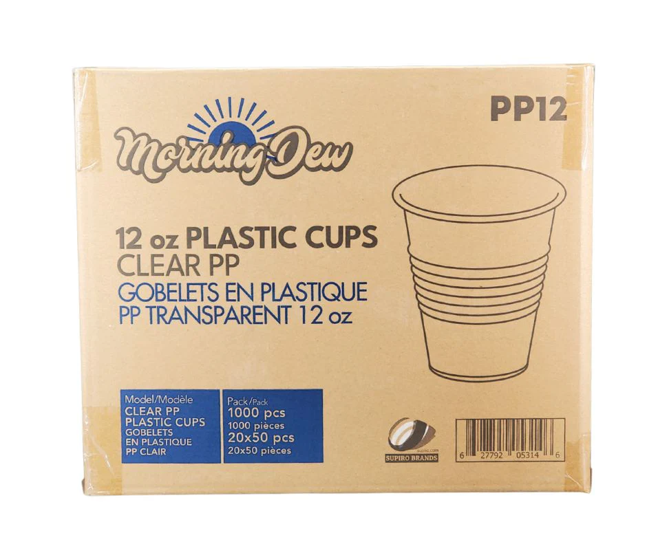 Morning Dew - 12oz Translucent Cups - PP12 - Plastic - Image 4