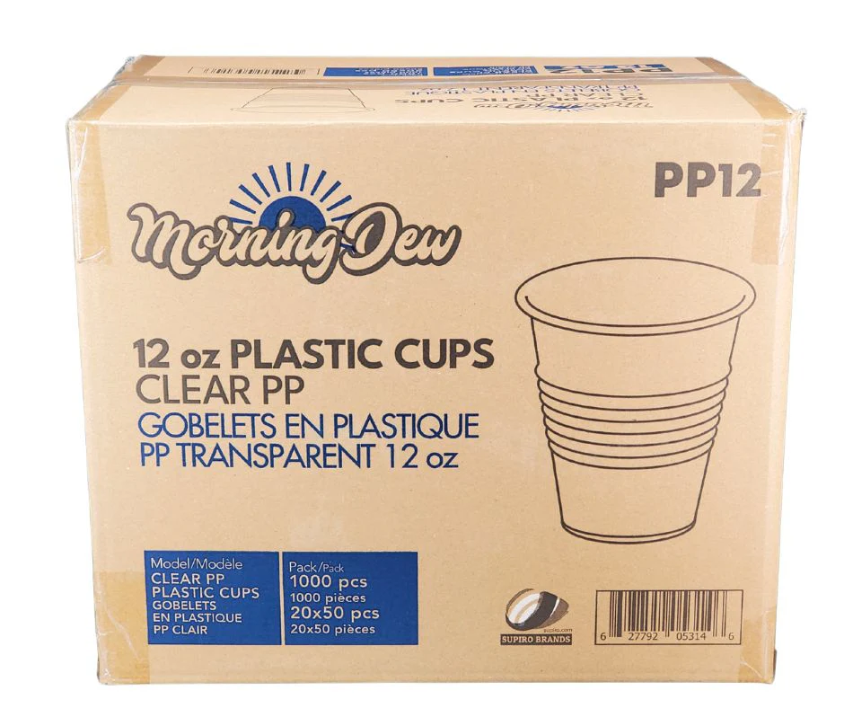 Morning Dew - 12oz Translucent Cups - PP12 - Plastic - Image 5