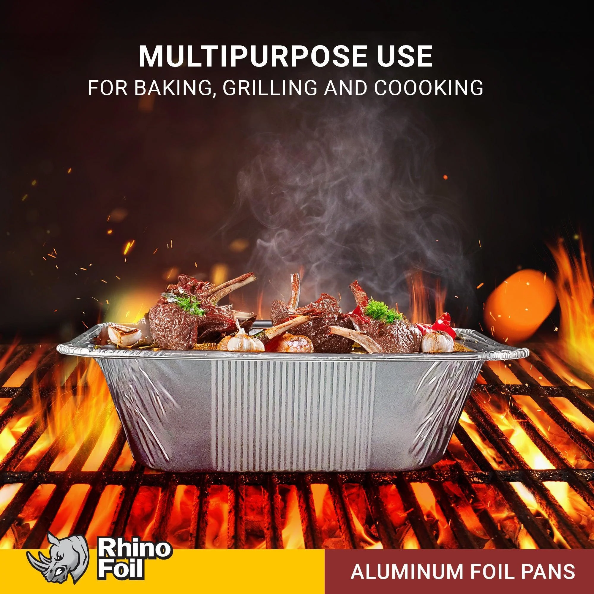 Rhino-Foil - Aluminium Tray - Half Size - Extra Deep - Image 8