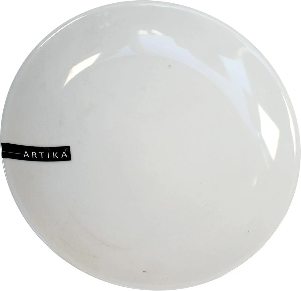 CLR - Artika - 8" Coupe White Plate - Image 2