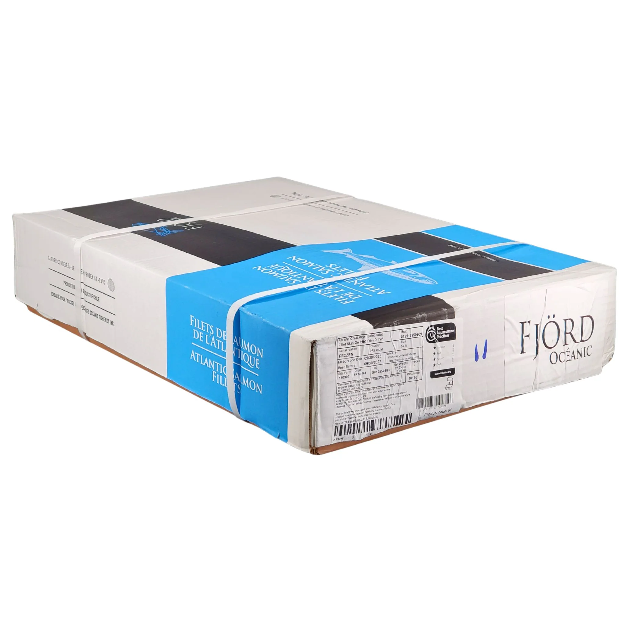 Atlantic Salmon Fillet - Skin On 3-4 lbs Sides - Image 4