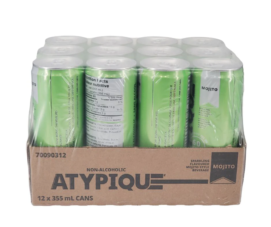 Atypique - Mojito - Non-Alcoholic - Image 5