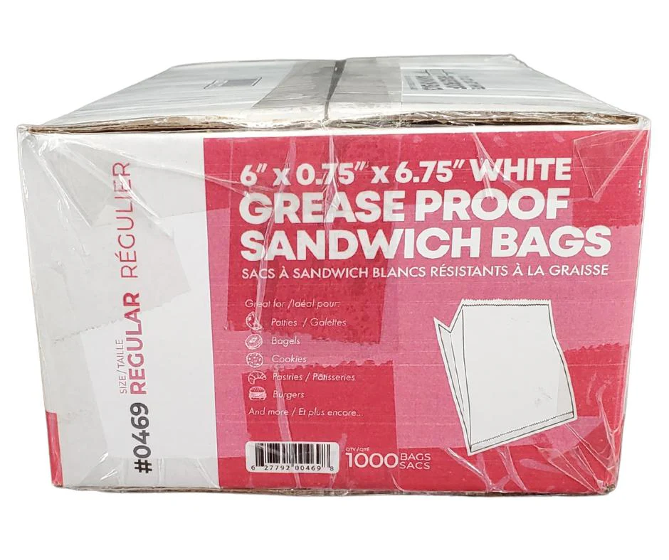 Eco Craze – Regular Sandwich Bags 6x0.75x6.75 – White - Image 4