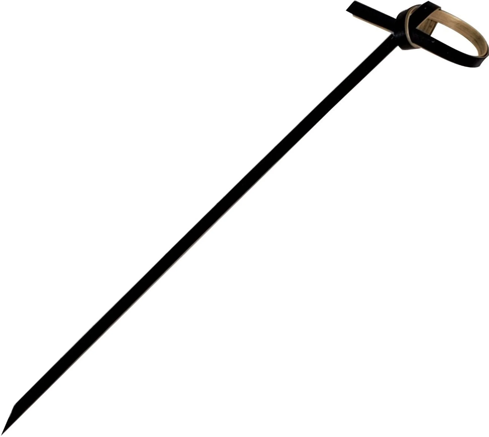 Eco-Craze - Bamboo Knot Pick - 4.7" - Black - BK3412 - Image 8
