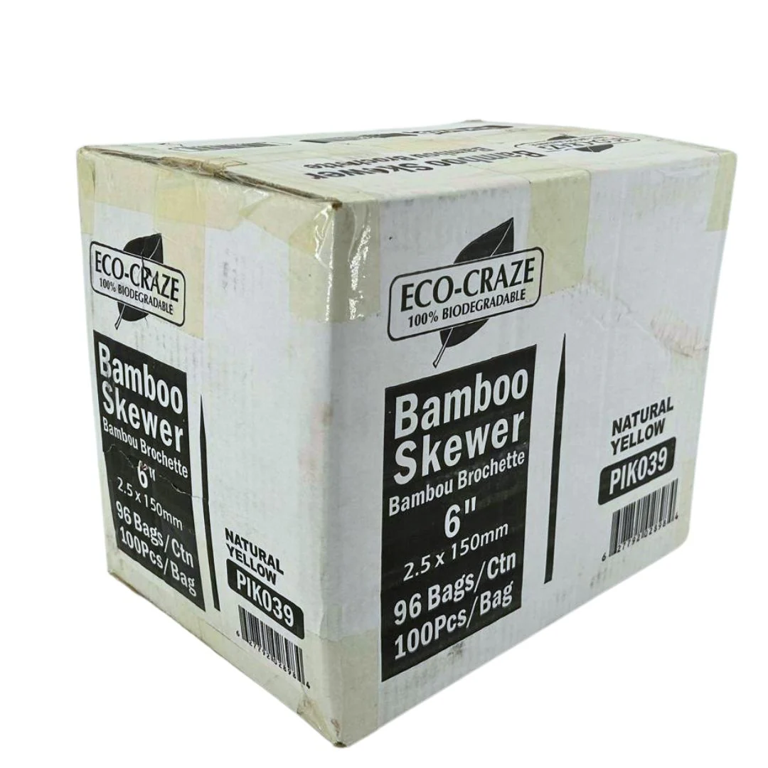 Eco-Craze - Bamboo Skewer - 2.5mm X 6" - BST2515 - Image 4