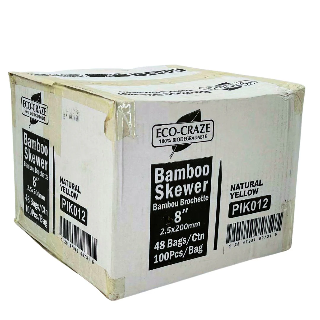 Eco-Craze - Bamboo Skewer - 2.5mm X 8" - BST2520 - Image 4